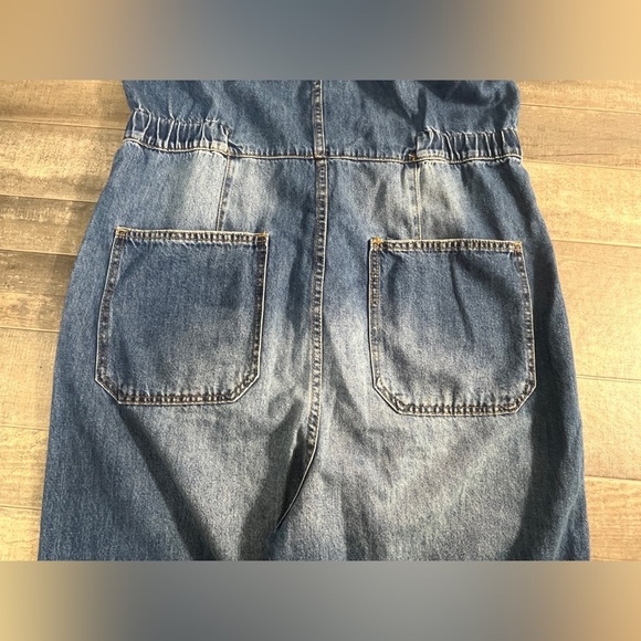 We The Free “High Moon” Denim Utility Jumpsuit - Picture 9 of 11
